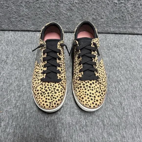 Dr. Scholls Cheetah Leopard Sweet Kicks Sneakers Shoe Lace Ups Womens 6.5 M Slip - Picture 3 of 7